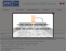 Tablet Screenshot of enesmetal.com